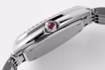 Bulgari Serpenti Seduttori BVF 33mm White Dial Diamond Case 316L Stainless Steel Bracelet Swiss Quartz Movement - Image 6