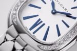 Bulgari Serpenti Seduttori BVF 33mm White Dial Diamond Case 316L Stainless Steel Bracelet Swiss Quartz Movement - Image 2