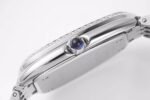 Bulgari Serpenti Seduttori BVF 33mm White Dial Diamond Case 316L Stainless Steel Bracelet Swiss Quartz Movement - Image 5
