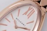 Bulgari Serpenti Seduttori BVF 33mm White Dial RG Case RG Stainless Steel Bracelet Swiss Quartz Movement - Image 2