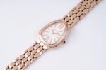 Bulgari Serpenti Seduttori BVF 33mm White Dial RG Diamond Case RG Stainless Steel Bracelet Swiss Quartz Movement - Image 5