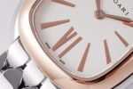 Bulgari Serpenti Seduttori BVF 33mm White Dial RG Case 316L Stainless Steel Bracelet Swiss Quartz Movement - Image 3