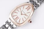 Bulgari Serpenti Seduttori BVF 33mm White Dial RG Case 316L Stainless Steel Bracelet Swiss Quartz Movement - Image 4