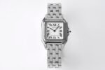 CAR - Panthere Secrete De Ladies 27mm SS/SS White BVF Swiss Qtz