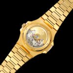 Patek Philippe Nautilus 5711 Full Diamond Bezel Rose Gold AMGF 40MM Rose Gold Double-Row Diamond Bezel Diamond Dial Rose Gold Diamond Strap Movement 324 - Image 8