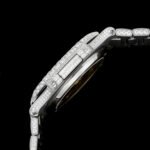 Patek Philippe Nautilus 5711 Diamond-Set White Gold Nautilus AMGF 40MM Silver Double-Row Diamond Bezel Diamond Dial Diamond Strap Movement 324 - Image 6