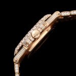Patek Philippe Nautilus 5711 Full Diamond Bezel Rose Gold AMGF 40MM Rose Gold Double-Row Diamond Bezel Diamond Dial Rose Gold Diamond Strap Movement 324 - Image 6