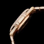 Patek Philippe Nautilus 5711 Full Diamond Bezel Rose Gold AMGF 40MM Rose Gold Double-Row Diamond Bezel Diamond Dial Rose Gold Diamond Strap Movement 324 - Image 7
