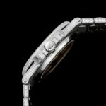 Patek Philippe Nautilus 5711 White Gold Nautilus AMGF 40MM with Double-Row Diamond Bezel Silver Diamond Strap Movement 324 - Image 6