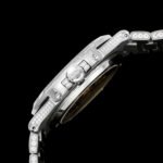 Patek Philippe Nautilus 5711 Diamond-Set White Gold Nautilus AMGF 40MM Silver Double-Row Diamond Bezel Silver Diamond Strap Movement 324 - Image 6