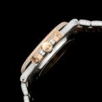 Patek Philippe Nautilus 5711 Diamond-Set White Gold Nautilus AMGF 40MM 18K Rose Gold Double-Row Diamond Bezel Rose Gold/White Gold Strap Movement 324 - Image 6