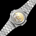 Patek Philippe Nautilus 5711 White Gold Nautilus AMGF 40mm 18K White Gold Double-Row Diamond Bezel and Strap Movement 324 - Image 8