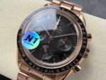 Speedmaster Professional SS N1F Best Edition Black Dial On Rose Gold Bracelet Asian 3861 - Image 2
