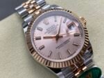 ROL - DATEJUST ARF Women's 31mm RG Case Pink Dial RG/914LSS Strap Movement 2236 - Image 2