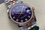 ROL - DATEJUST ARF Women's 31mm RG Case Purple Diamond Dial RG/914LSS Strap Movement 2236 - Image 2