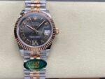 ROL - DATEJUST ARF Women's 31mm RG Case Grey Arabic Dial RG/914LSS Strap Movement 2236