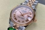 ROL - DATEJUST ARF Women's 31mm RG Case Pink Arabic Dial RG/914LSS Strap Movement 2236 - Image 3