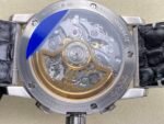 Code 11.59 Chrono 26393 SS APSF 1:1 Best Edition Silver Dial On Gray Leather Strap Super Clone SA4401 - Image 10
