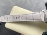 Code 11.59 Chrono 26393 SS APSF 1:1 Best Edition Silver Dial On Gray Leather Strap Super Clone SA4401 - Image 12
