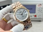 ROL- Land Dweller 40mm Wt Jub Flt RG/RG Whit BF A7135 - Image 4