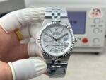 ROL- Land Dweller 40MM Jub Flt SS/SS White BF Cal.7135