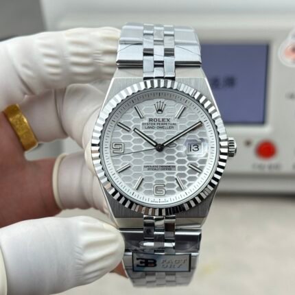 ROL- Land Dweller 40MM Jub Flt SS/SS White BF Cal.7135