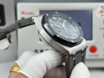 Royal Oak  43mm 26420 BL/SS LSF  Grey Dial On Grey Rubber Strap 4401 Super Clone - Image 7