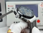 Royal Oak  43mm 26420 BL/SS LSF  Grey Dial On Grey Rubber Strap 4401 Super Clone - Image 6