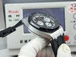 Royal Oak  43mm 26420 Black Ceramic LSF Black Dial On Black Rubber Strap 4401 Super Clone - Image 7