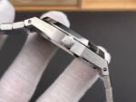 Royal Oak 41mm 15500 SS IPF 1:1 Best Edition Blue Dial  SS Bracelet 4302 - Image 5
