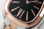 Bulgari Serpenti Seduttori BVF 33MM Black Dial RS Dial RS/SS Stainless Steel Bracelet Swiss Quartz Movement - Image 3