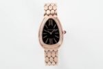 Bulgari Serpenti Seduttori BVF 33MM Black Dial RS Diamond Case RS Steel Bracelet Swiss Quartz Movement