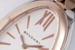 Bulgari Serpenti Seduttori BVF 33mm White Dial RG Case RG/SS Strap Swiss Quartz Movement - Image 2