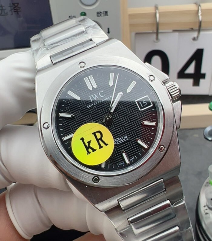 Ingenieur IW328901 SS KRF 1:1 Best Edition Black Dial On SS Bracelet Miyota 9015