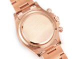 Daytona 116598 C1F 1:1 Best Replica: Diamond-set Rose Gold Dial with Black Eyes Rose Gold Strap Movement 4131 - Image 8