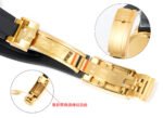 Daytona 116598 C1F 1:1 Best Version Diamond-set Gold Dial Black Rubber Strap 4131 - Image 9