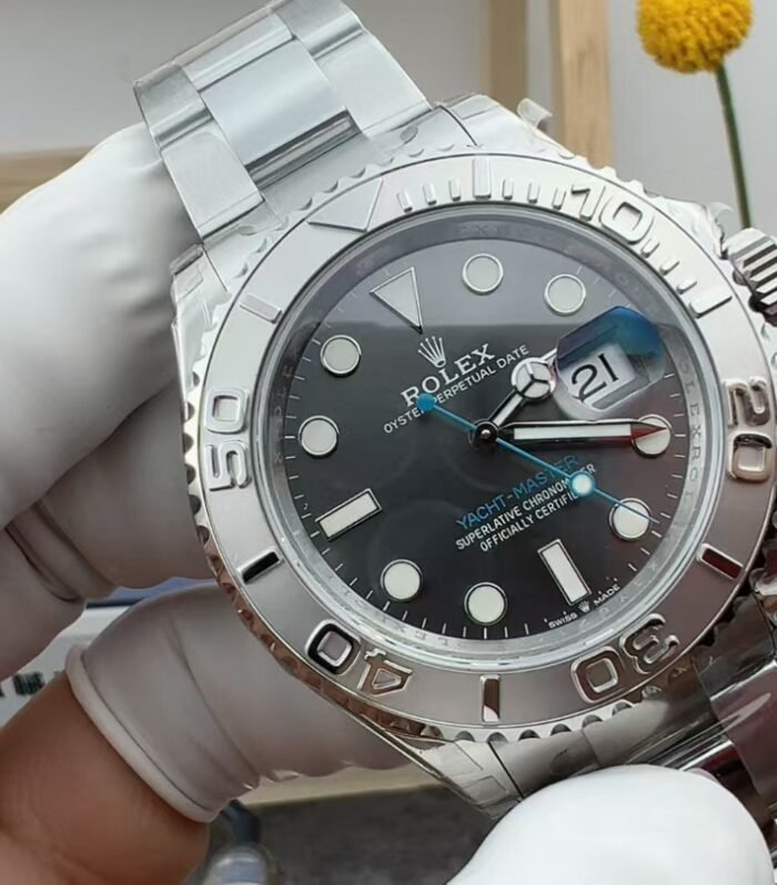 Yacht-Master 126622 904L VSF 1:1 Best Edition Rhodium Dial on SS Bracelet VS3235