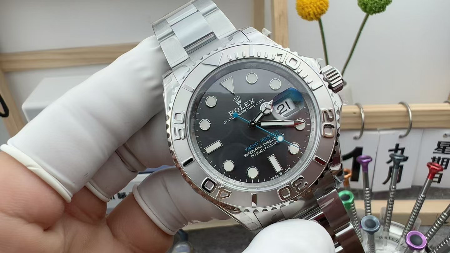 Yacht-Master 126622 904L VSF 1:1 Best Edition Rhodium Dial on SS Bracelet VS3235