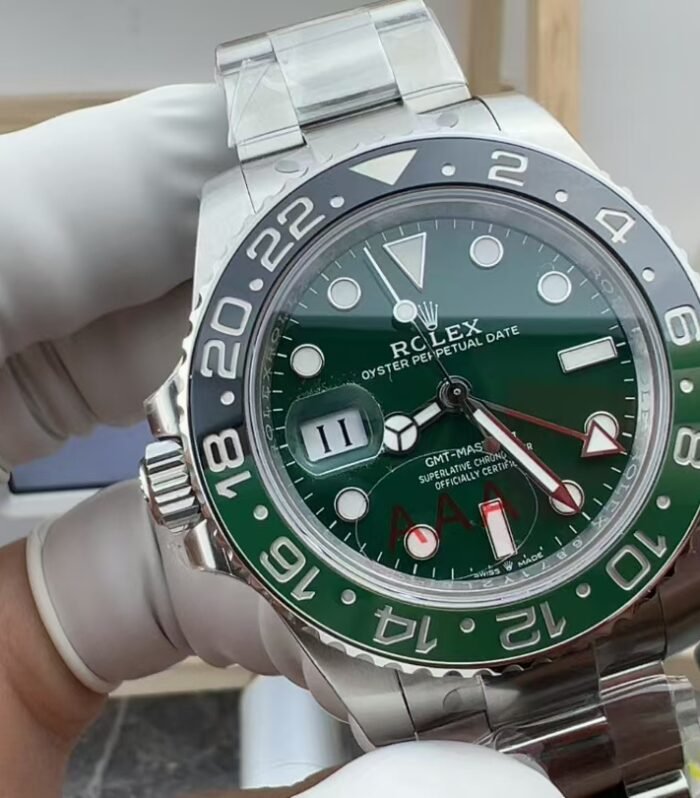 GMT-Master II 126729 VTNR 904L SS V3 VSF 1:1 Best Edition Green Dial On Oyster Bracelet DD3285 CHS