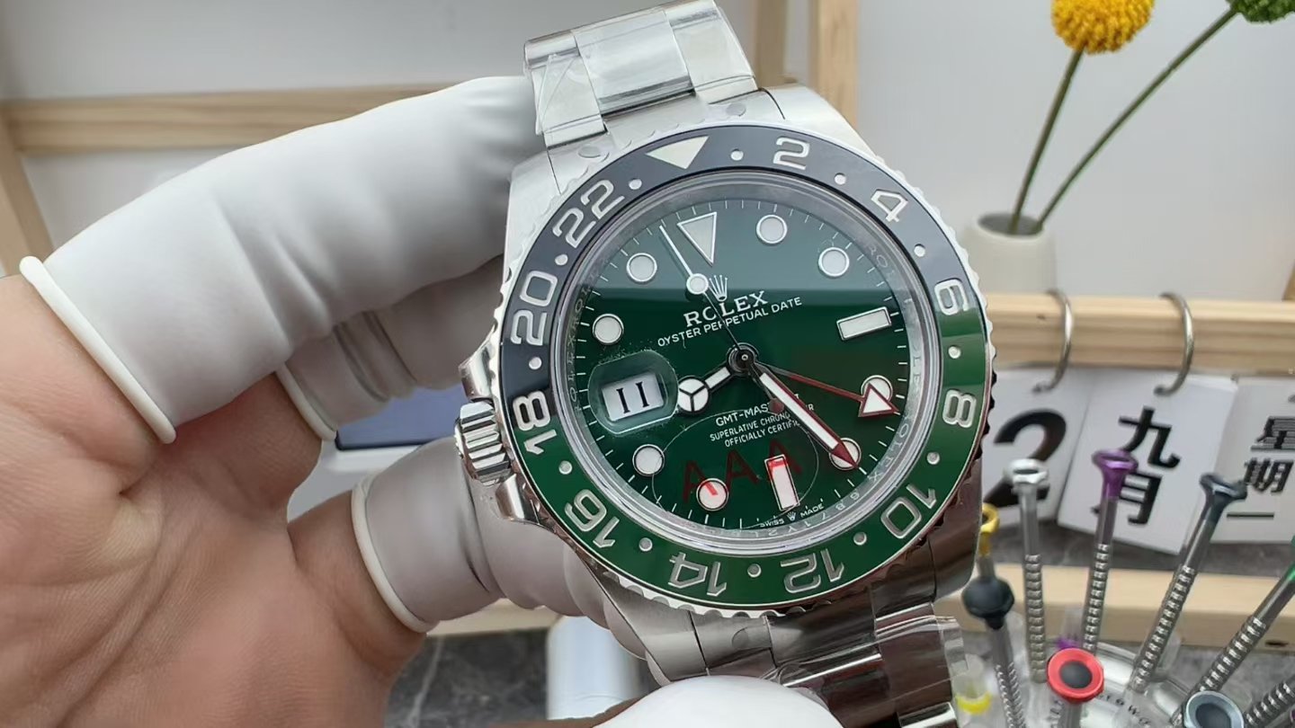 GMT-Master II 126729 VTNR 904L SS V3 VSF 1:1 Best Edition Green Dial On Oyster Bracelet DD3285 CHS