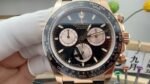 Daytona 116518 904L RG VSF 1:1 Best Edition Black Dial On Oysterflex DD4130 - Image 2