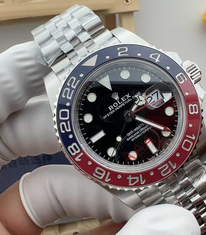 GMT-Master II 126710 BLRO V3 904L SS VSF 1:1 Best Edition Black Dial On Jubilee Bracelet DD3285 CHS