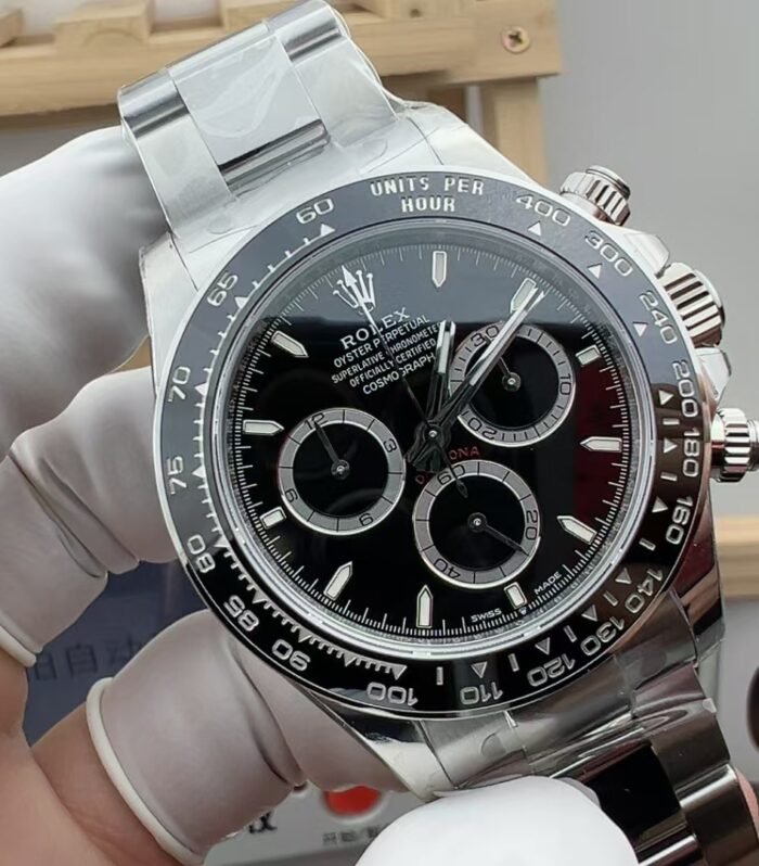 Daytona 126500 904L SS VSF 1:1 Best Edition Black Dial on 904L SS Braclet DD4131