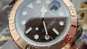 Yacht-Master 126621 904L/RG VSF 1:1 Best Edition Black Dial On 904L/RG Bracelet VS3235 - Image 3