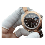 Yacht-Master 126621 904L/RG VSF 1:1 Best Edition Black Dial On 904L/RG Bracelet VS3235