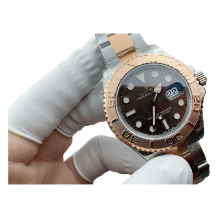 Yacht-Master 126621 904L/RG VSF 1:1 Best Edition Black Dial On 904L/RG Bracelet VS3235