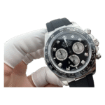 Daytona 126519 Gain Weight VSF 1:1 Best Edition Black Dial Silver Subdial Diamond Marker on Oysterflex Strap DD4131