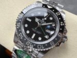 GMT-Master II 126710 GRNR Black/Gray Ceramic ARF 1:1 Best Edition Black Dial On Jubilee Bracelet DD3285 CHS - Image 2