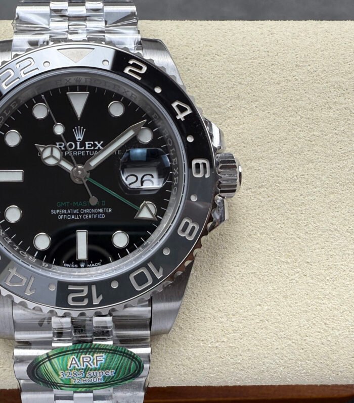GMT-Master II 126710 GRNR Black/Gray Ceramic ARF 1:1 Best Edition Black Dial On Jubilee Bracelet DD3285 CHS