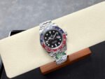 GMT-Master II 126710 BLRO Blue/Red Ceramic ARF 1:1 Best Edition Black Dial On Jubilee Bracelet DD3285 CHS - Image 4